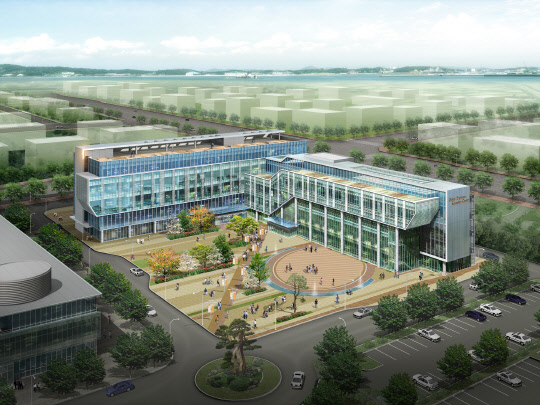 산학융합지구 조감도.  인하대 제공